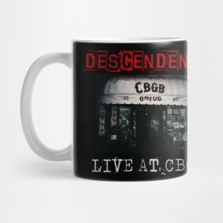 descendents live at cbgb Mug